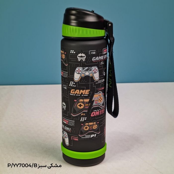 قمقمه نی دار فانتزی 750 میلی لیتر کد YY7004