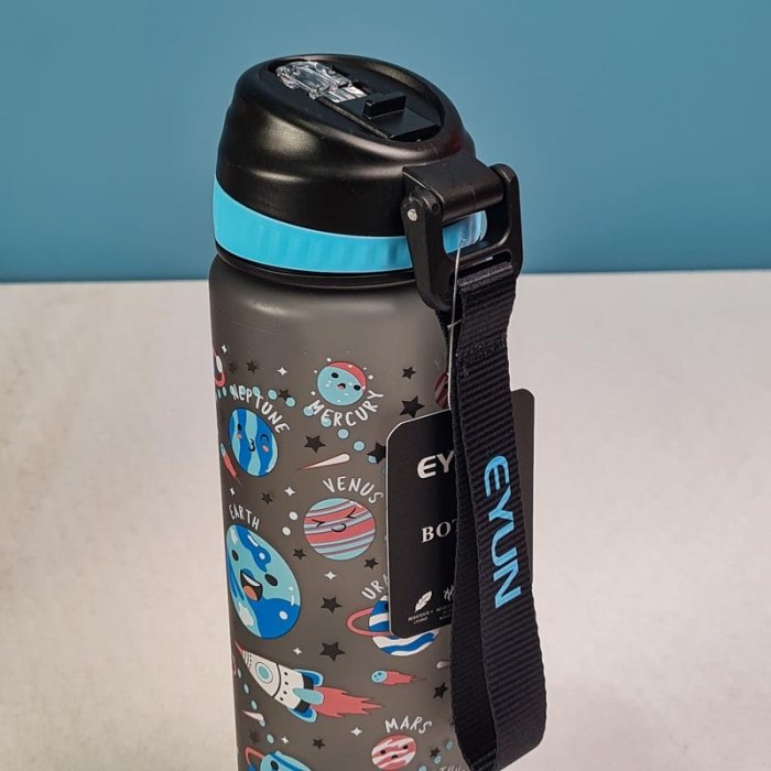 قمقمه نی دار فانتزی 750 میلی لیتر کد YY7004