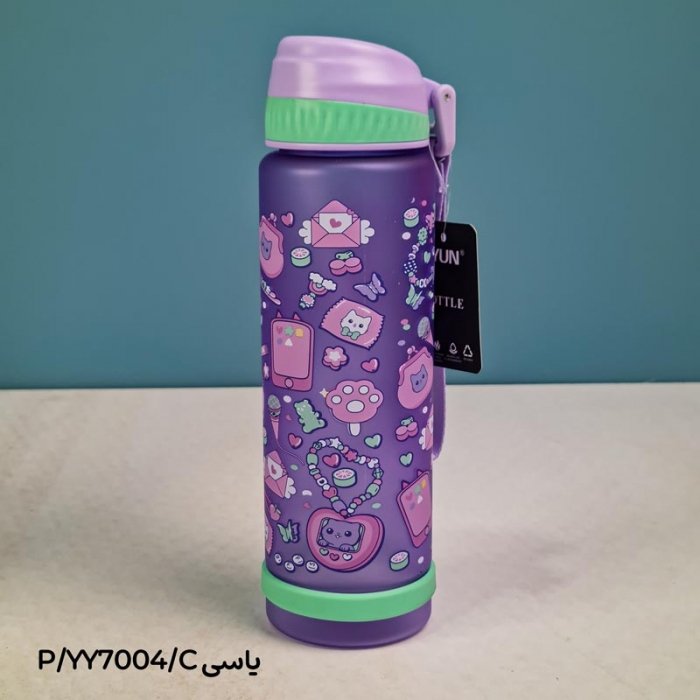 قمقمه نی دار فانتزی 750 میلی لیتر کد YY7004