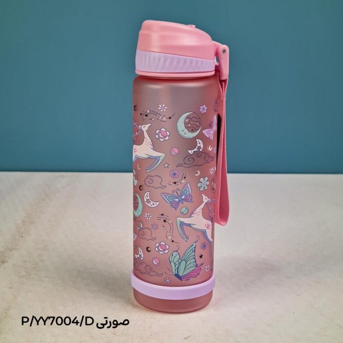 قمقمه نی دار فانتزی 750 میلی لیتر کد YY7004