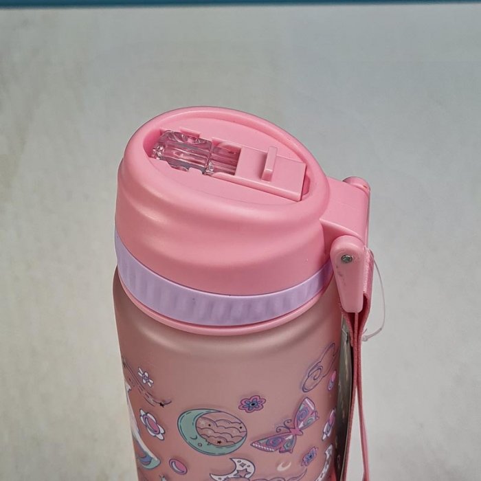 قمقمه نی دار فانتزی 750 میلی لیتر کد YY7004