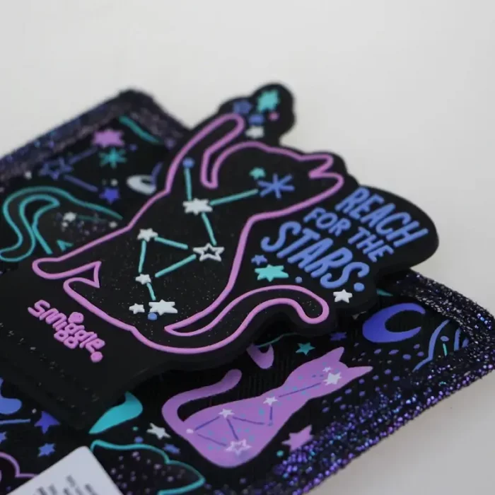 کیف پول کودک اسمیگل طرح گربه شاینی کد 74542