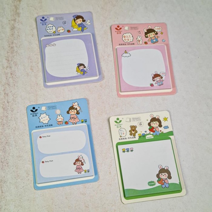 استیک نوت فانتزی طرح دختر کد RT2112