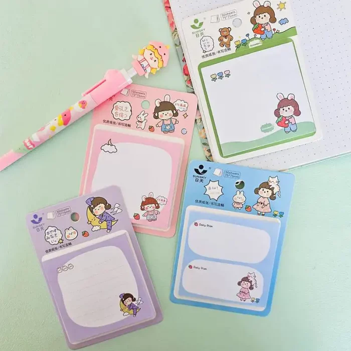 استیک نوت فانتزی طرح دختر کد RT2112