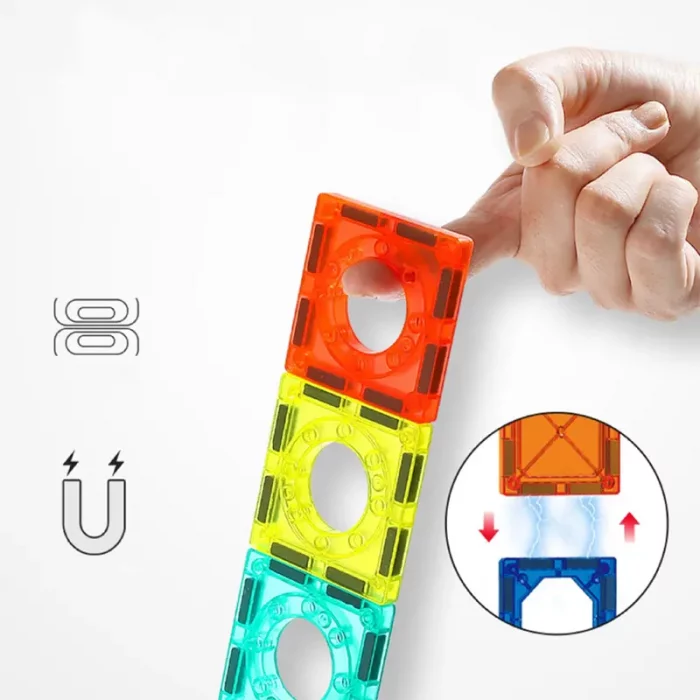 اسباب بازی کاشی مغناطیسی 71 تکه کد 9933B