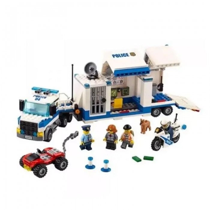 اسباب بازی لگو سری شهر 524 تکه city مدل کامیون پلیس کد LXA415