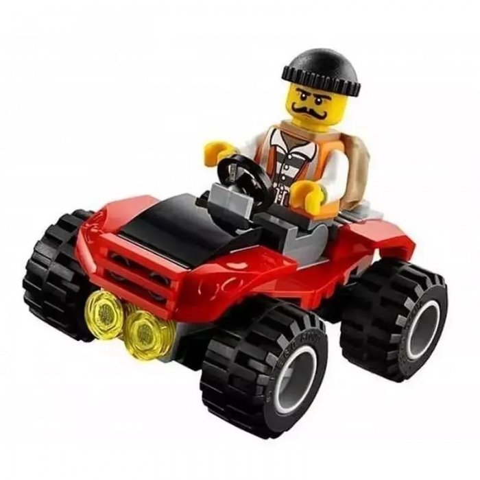 اسباب بازی لگو سری شهر 524 تکه city مدل کامیون پلیس کد LXA415