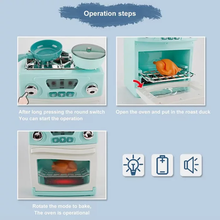 اسباب بازی اجاق گاز فردار HAPPY GOURMET کد A10032