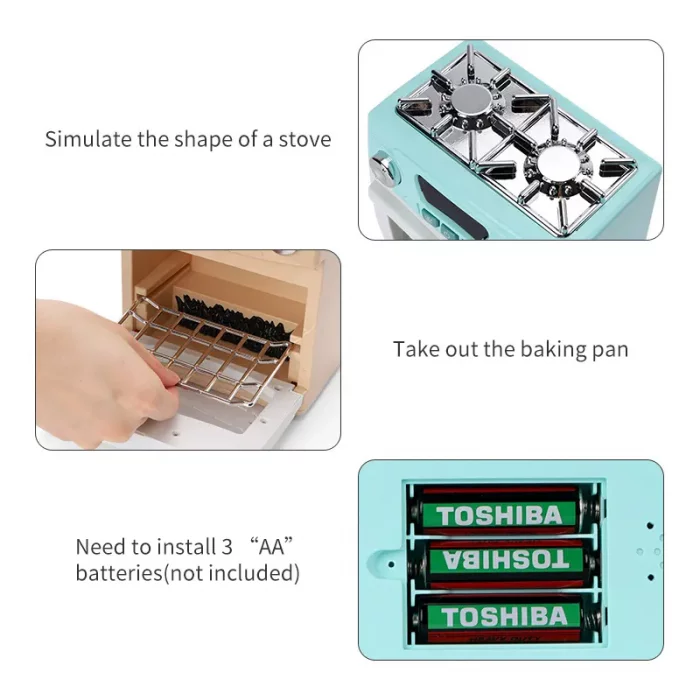 اسباب بازی اجاق گاز فردار HAPPY GOURMET کد A10032