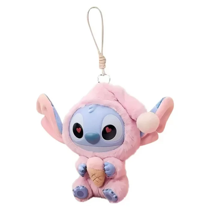 عروسک استیچ شانسی STICH مدلeat something before sleep کد MN202486