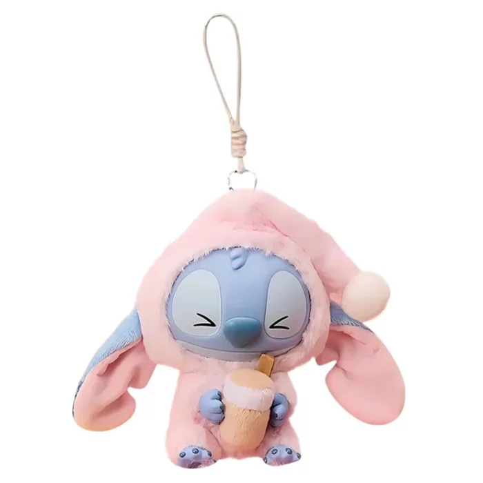 عروسک استیچ شانسی STICH مدلeat something before sleep کد MN202486