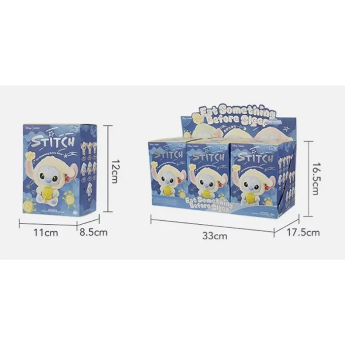 عروسک استیچ شانسی STICH مدلeat something before sleep کد MN202486