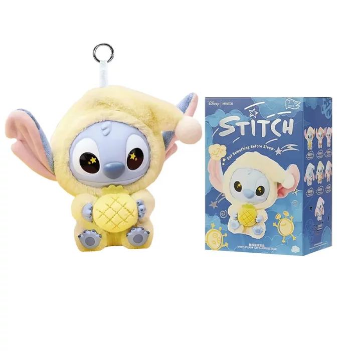 عروسک استیچ شانسی STICH مدل eat something before sleep کد MN202486