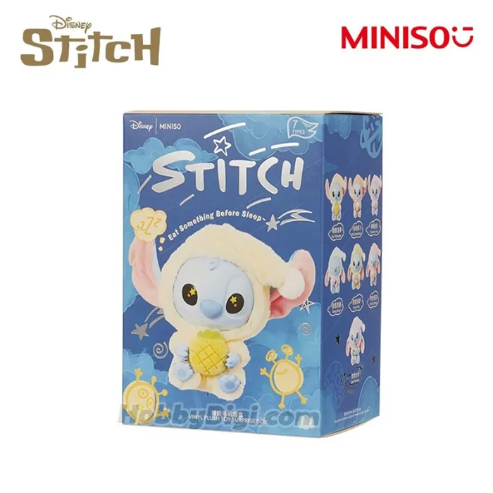عروسک استیچ شانسی STICH مدلeat something before sleep کد MN202486