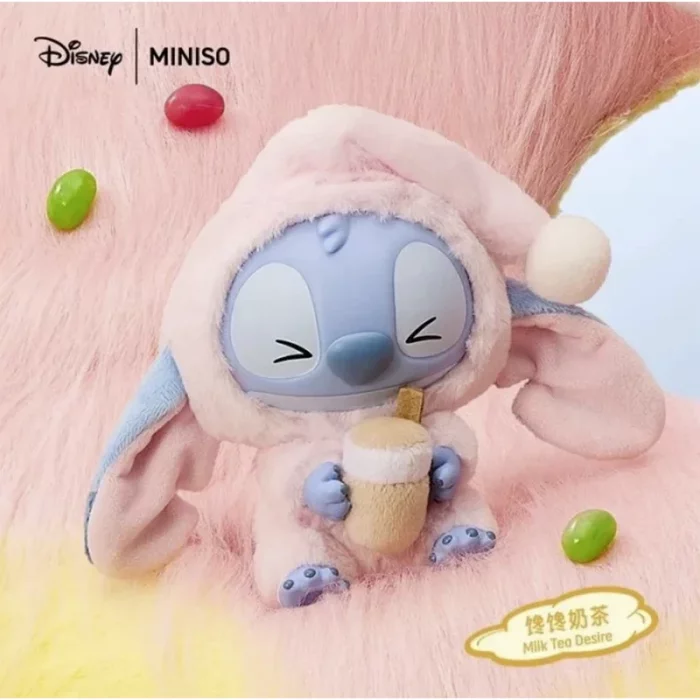 عروسک استیچ شانسی STICH مدلeat something before sleep کد MN202486