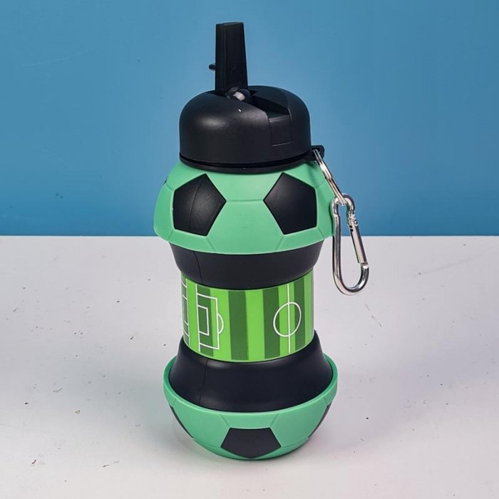 قمقمه سیلیکونی تاشو طرح توپ فوتبال کد P806