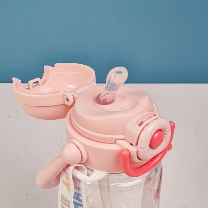 قمقمه نی دار فانتزی 700 میلی لیتر کد KKN0119