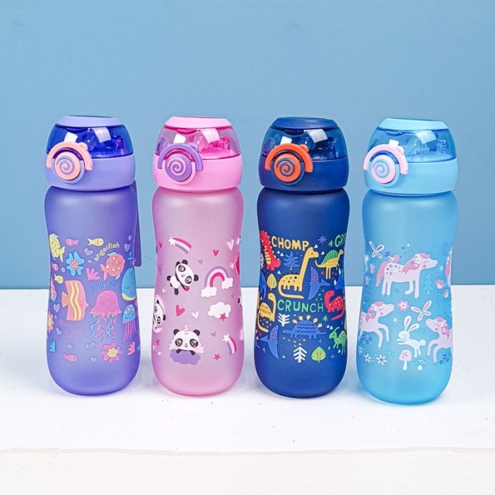 قمقمه نی دار فانتزی 550 میلی لیتر کد YY5004