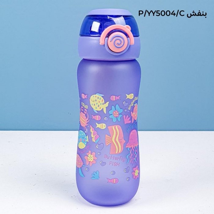 قمقمه نی دار فانتزی 550 میلی لیتر کد YY5004