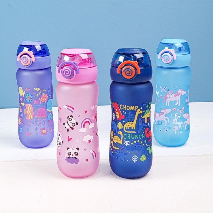 قمقمه نی دار فانتزی 550 میلی لیتر کد YY5004