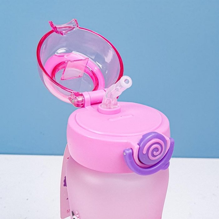 قمقمه نی دار فانتزی 550 میلی لیتر کد YY5004