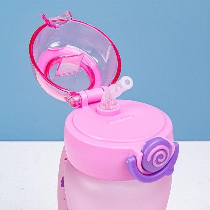 قمقمه نی دار فانتزی 550 میلی لیتر کد YY5004