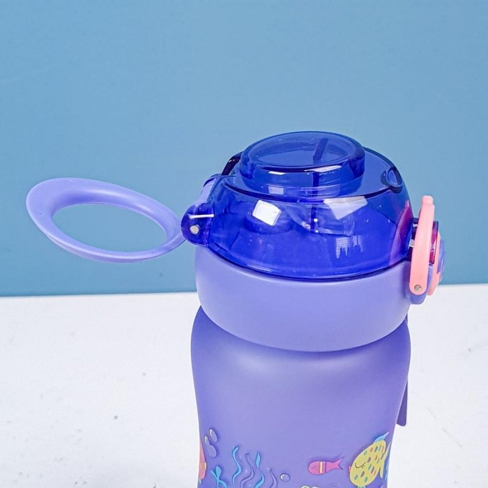 قمقمه نی دار فانتزی 550 میلی لیتر کد YY5004