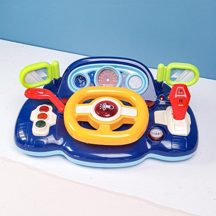 اسباب بازی فرمان موزیکال رنگ آبی کد 0804