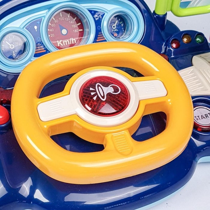 اسباب بازی فرمان موزیکال رنگ آبی کد 0804