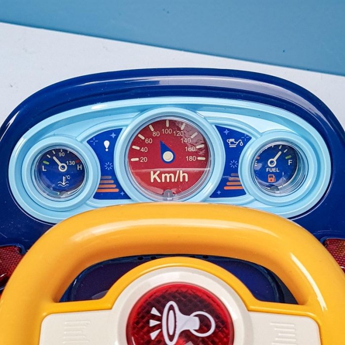 اسباب بازی فرمان موزیکال رنگ آبی کد 0804