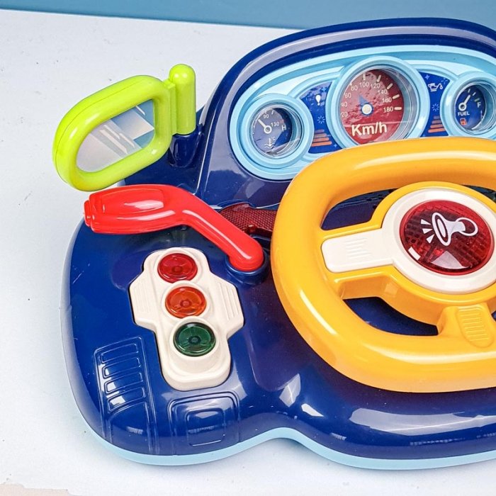 اسباب بازی فرمان موزیکال رنگ آبی کد 0804