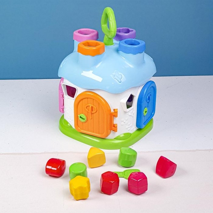 اسباب بازی جاگذاری اشکال مدل خانه قرچی کد 021233