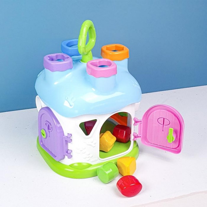 اسباب بازی جاگذاری اشکال مدل خانه قرچی کد 021233