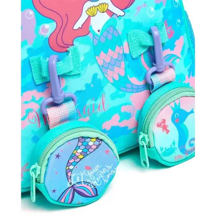 کوله پشتی مهدکودک وست VEST طرح پری دریایی کد P/U2054/B