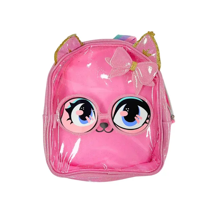 کوله پشتی مهدکودک وست VEST با لوازم طرح گربه کد P/U2090/B