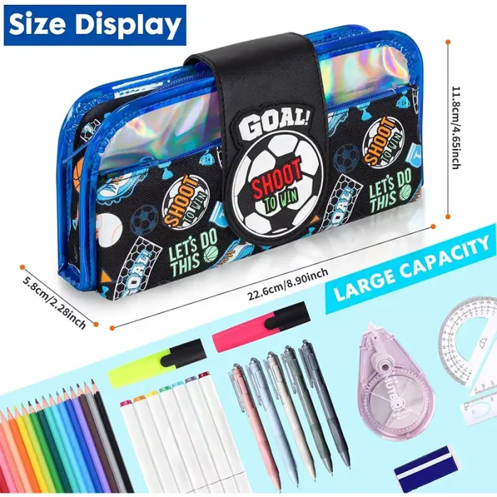 جامدادی وستVEST طرح توپ فوتبال کد P/U2069/B