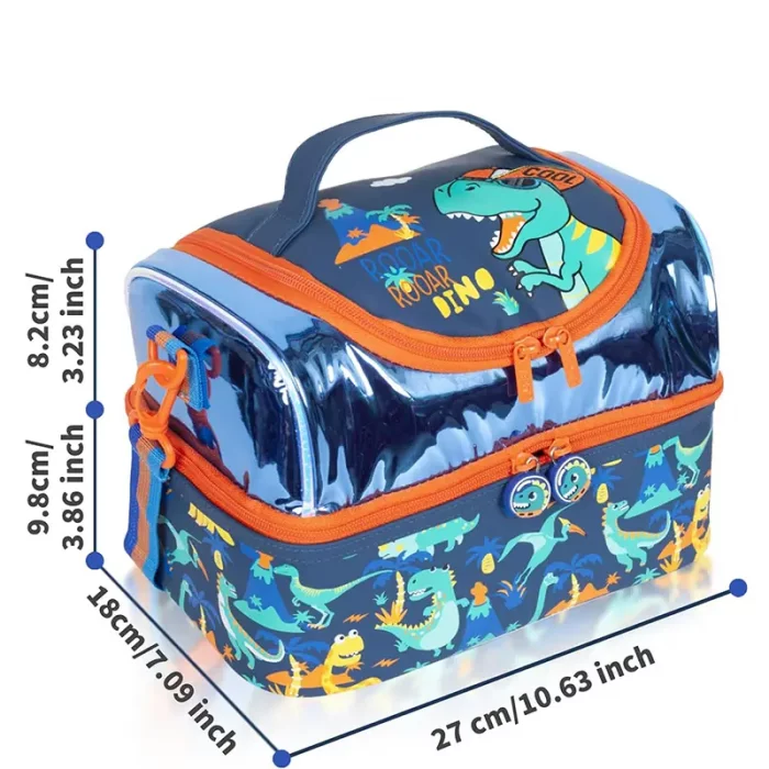 لانچ بگ وست VEST طرح دایناسور کد P/U2058/A