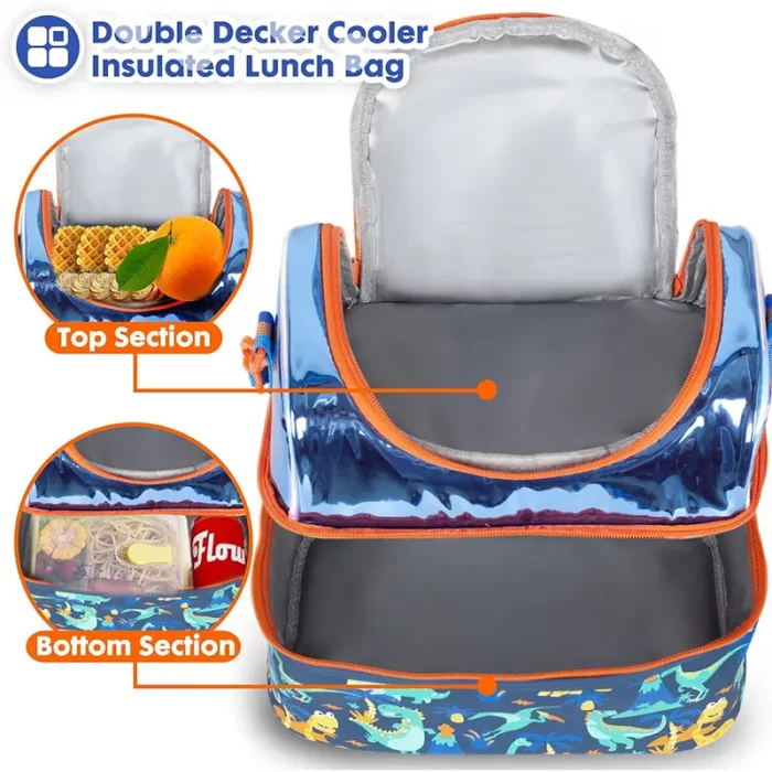 لانچ بگ وست VEST طرح دایناسور کد P/U2058/A