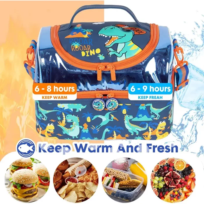 لانچ بگ وست VEST طرح دایناسور کد P/U2058/A