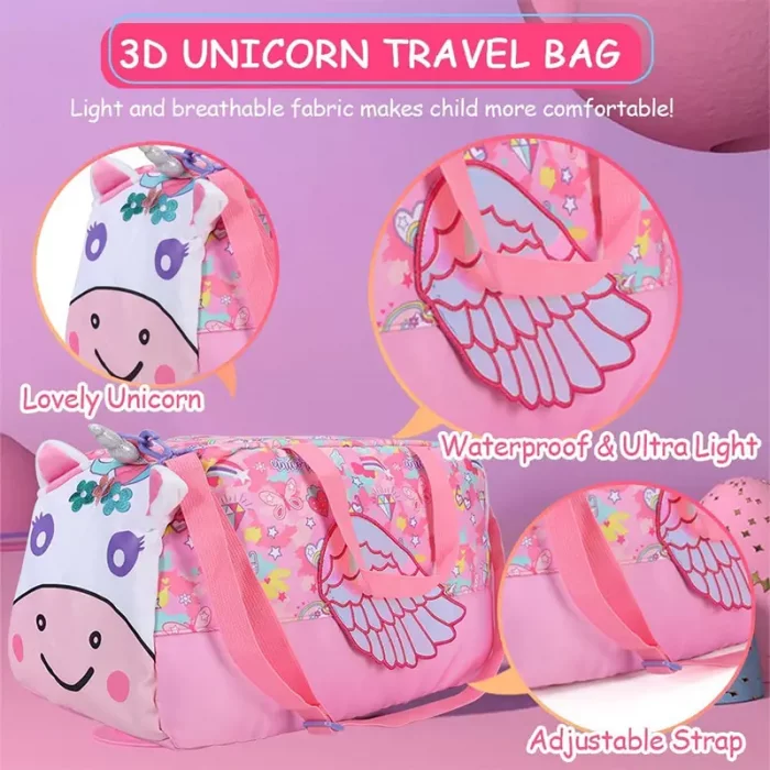 کیف ورزشی وست VEST طرح یونیکورن کد P/U2033/A