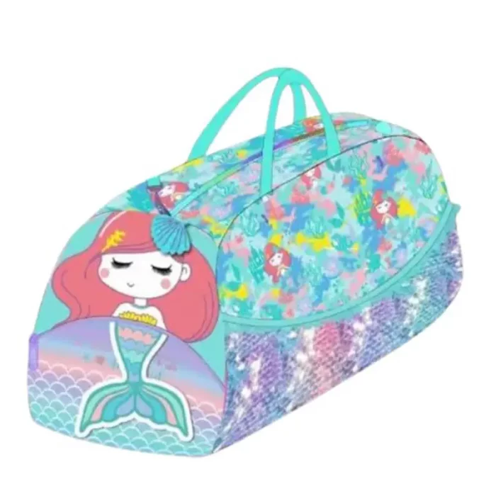 کیف ورزشی وست VEST طرح پری دریایی کد P/U2033/B