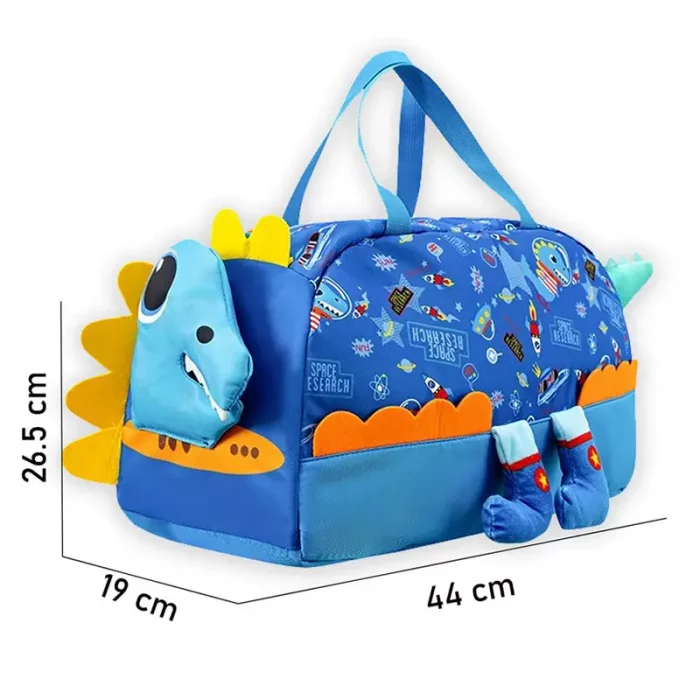 کیف ورزشی وست VEST طرح  دایناسور کد P/U2033/C