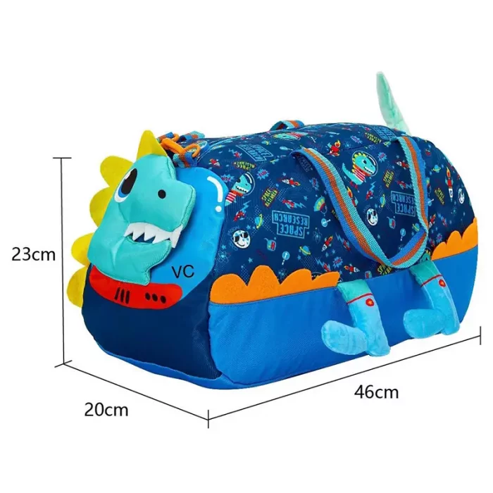 کیف ورزشی وست VEST طرح  دایناسور کد P/U2033/C