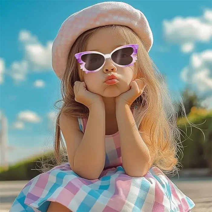 عینک آفتابی وست VEST مدل پروانه کد P/U2075/B