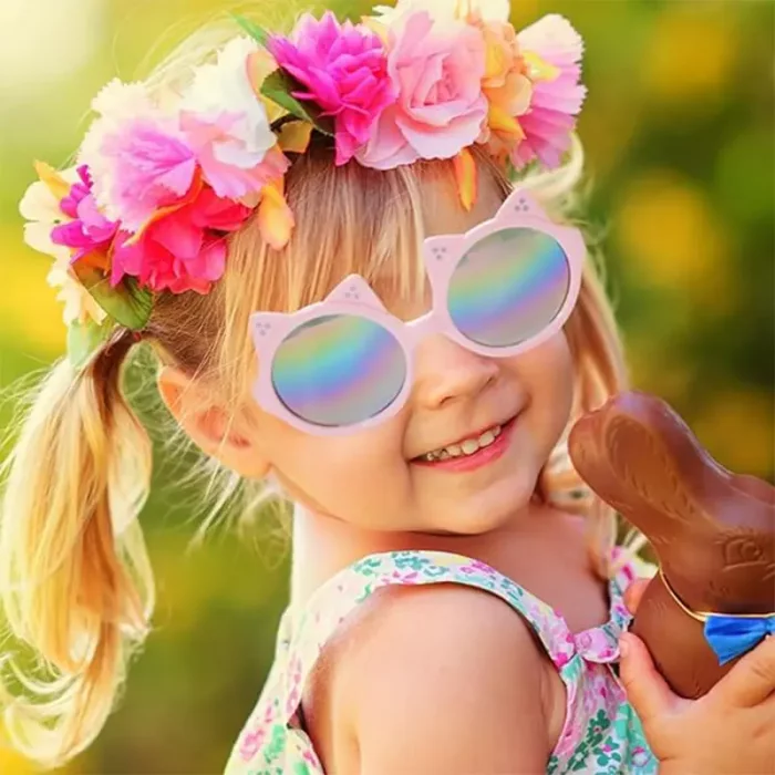 عینک آفتابی وست VEST مدل گربه کد P/U2075/D