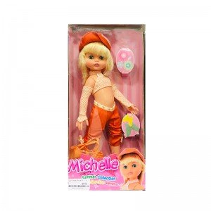 عروسک بونیتا با لباس نارنجی مدل 360005