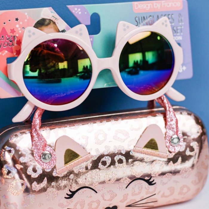 عینک آفتابی وست VEST مدل گربه کد P/U2075/D