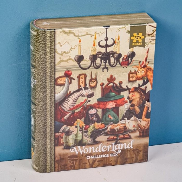 پازل کودک KID FANS مدل میز شام Wonder Land GOODBYE DINNERکد KS2421