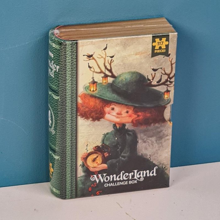 پازل کودک KID FANS مدل دختر Wonder Land RED HAIRED GIRL کد KS2424