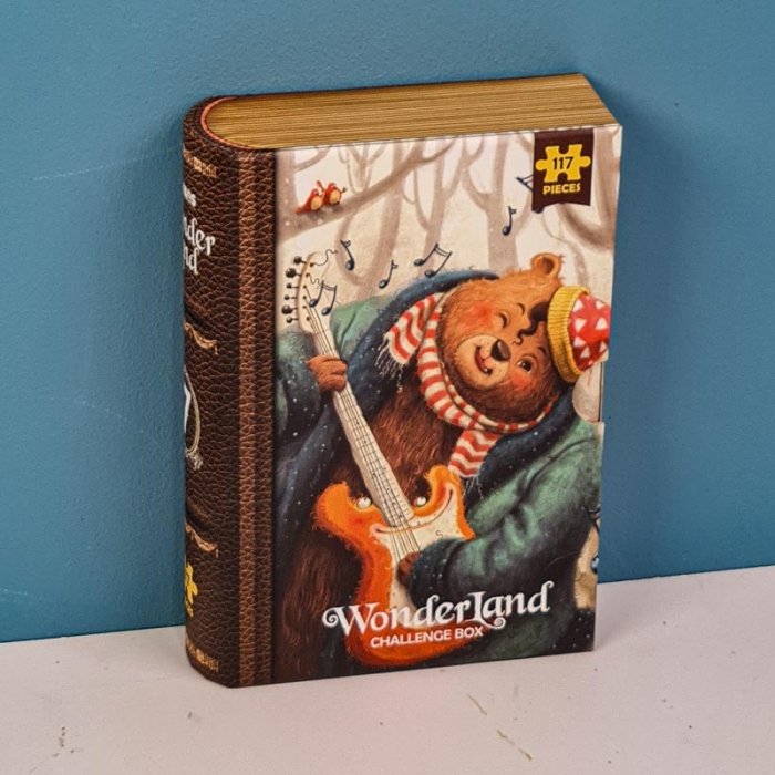 پازل کودک KID FANS مدل خرس Wonder Land BEAR کد KS2430